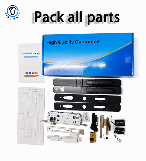 OEM China Manufacturer Commercial Fingerprint Smart Door Lock With Tuya App