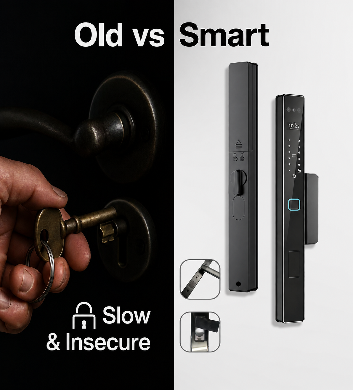 Manufacturer China Front Door TTLock Electronic Smart Lock