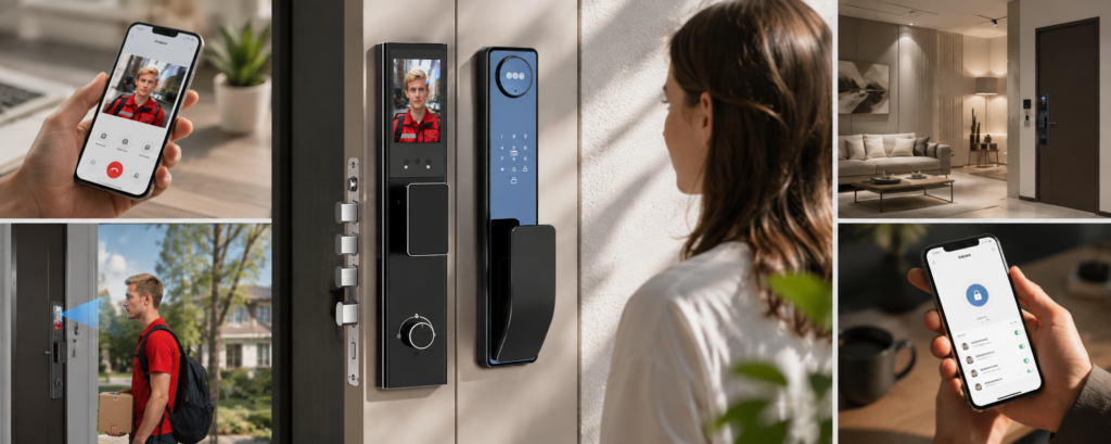 smart lock with camera