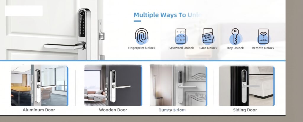 electronic fingerprint door lock
